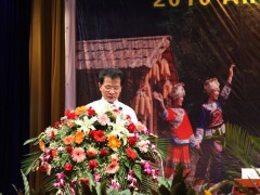 开幕式之四：湖南师范大学领导致词