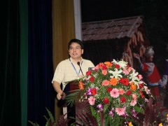 15日上午大会报告，南开大学特聘教授：朱旭东《铜离子代谢与新型隐形酵母致病性相关》