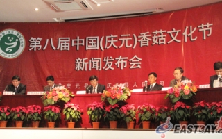 第八届中国（庆元）香菇文化节举行新闻发布会 ()