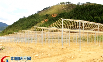 庆元赤坑洋食用菌主导产业示范园区一期工程加紧建设 ()