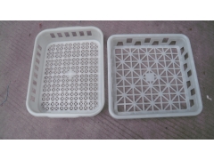 供应瓶栽食用菌专用塑料托盘，塑料灭菌筐图1