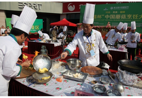 第五届中国蘑菇节中国“南盛杯”中国蘑菇烹饪大赛活动 (5)