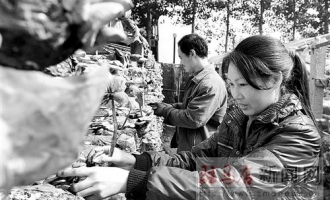 泌阳县已成为全国最大的香菇交易集散地 ()