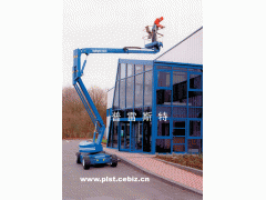 销售蘑菇加工厂房曲臂式高空作业平台，自行式高空作业车图2