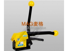 青岛麦格MH32A钢带免扣打包机(台湾产)图1