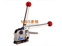 青岛麦格MH35钢带免扣打包机(台湾产)图1