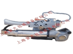 上海气动打包机批发；气动捆包机；气动捆扎机；塑钢带捆扎机图1