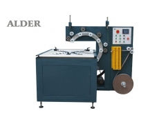 金属带卧式自动缠绕包装机  苏州缠绕机，无锡缠绕机图1