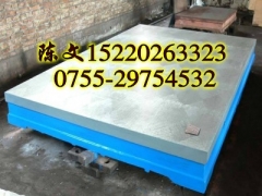 一级铸铁平板/铸铁检验平台/钳工实训台/工作桌/一级铸铁平台图2