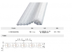 供应优质高效价优1100塑料链网（蘑菇罐头生产线）*图3