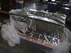 生产镀铝膜，机器包装膜，机械真空包装膜，铝箔膜图1