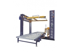 缠绕机，全自动预拉伸型缠绕包装机，鸿瑞杰包装机械图2