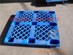 单面九脚塑料托盘厂家图1