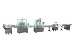 液体灌装机_护理液灌装机_灌装机生产线图1