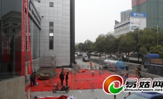 2012年首届全国天麻会议布展中 ()