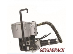 气动玻璃打包机，上海钢锭打包机厂家，气动棒材捆扎机图1