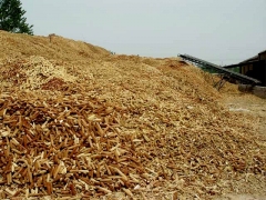 大量生产销售用于食用菌养殖的玉米芯颗粒图1