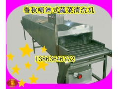 蘑菇食用菌喷淋清洗机13863646772图1