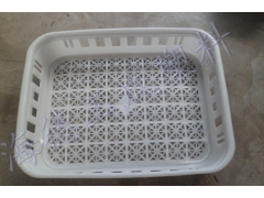 18杏鲍菇12袋塑料高温灭菌筐蒸包筐图1