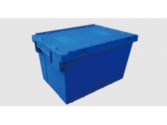 斜插式塑料物流箱塑料周转箱图2