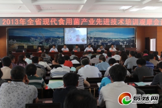 河北省食用菌產(chǎn)業(yè)先進(jìn)技術(shù)觀摩會(huì)在平泉召開(kāi) ()