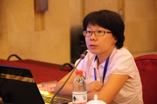 上海市农业科学院食用菌研究所副研究员冯娜做专题报告 (5)