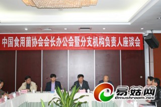 中國食用菌協(xié)會會長辦公會暨各分支機構(gòu)負(fù)責(zé)人座談會在北京召開 ()