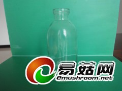 供应玻璃瓶，食用菌玻璃瓶，650菌瓶，配套塑料盖图1