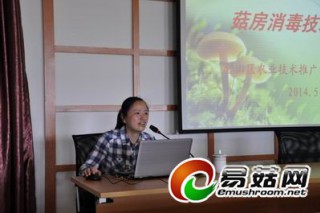 雙百結(jié)對(duì)之“農(nóng)閑”時(shí)節(jié)種草菇，技術(shù)培訓(xùn)送到家 ()