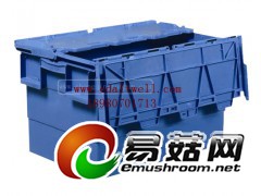 龙泉斜插式物流箱/新都可插式周转箱/成都塑料周转箱图1