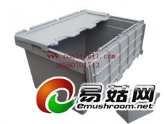 龙泉斜插式物流箱/新都可插式周转箱/成都塑料周转箱图2