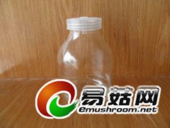 供应玻璃瓶 菌瓶瓶 650菌种瓶 食用菌玻璃瓶 配套盖子图1