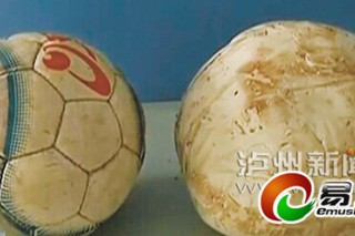 蘑菇賽足球　瀘州合江現(xiàn)巨型野生菌 ()