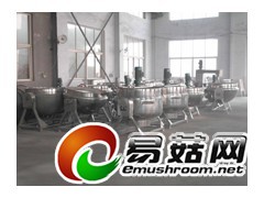 （厂家直销）蘑菇酱炒锅 不锈钢可倾带搅拌蒸汽/电加热夹层锅图3