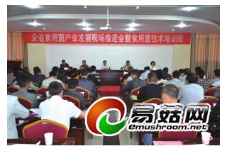全省食用菌產(chǎn)業(yè)發(fā)展現(xiàn)場(chǎng)推進(jìn)會(huì)在保山舉辦 ()
