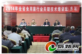 山東省齊河縣舉辦山東省食用菌行業(yè)關(guān)鍵技術(shù)培訓(xùn)班 ()