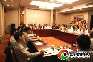 國際蘑菇學會座談會在山東齊河舉行 ()