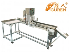 菇人气动智能接种王 流水线型香菇接种机图1