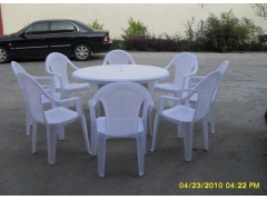 塑料休闲桌，塑料休闲椅，塑料桌子和椅子价格图3