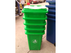 100升塑料垃圾桶，100L垃圾桶价格，塑料环卫垃圾桶图1