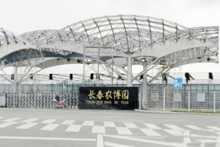 吉林：長春農(nóng)博園首次引進(jìn)吊袋木耳、靈芝 ()