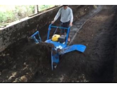 汽油机动力食用菌自走式拌料机 食用菌翻堆机图3