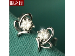 宿迁新款的银耳钉供应|银耳环防过敏图1