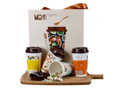 兴利蘑秀香菇汤礼盒装多口味组合12杯速食汤即食蔬菜汤方便汤图1