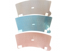 金针菇包菇片食用菌菌种瓶栽塑料片PE环保材质可订制图2