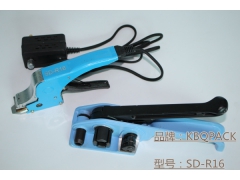 PET热熔打包机 PET塑钢带免扣手动打包机图1