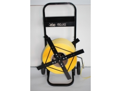 PET带盘车、带刹车 带工具箱塑钢带带盘车图3