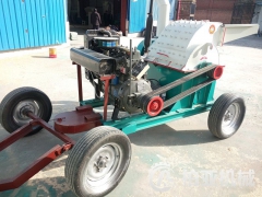 多功能木材粉碎机 锯末粉碎机 可移动木粉机图3