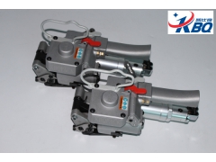 25mm塑钢带专用气动打包机 气动免扣式打包机图2