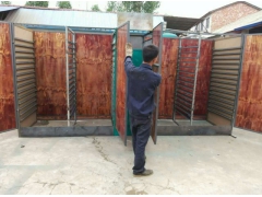 60格烘干机 香菇食用菌设备药材干燥箱 大型箱式烘干机箱图1